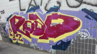 Graffiti Bombing in Köln - Photo by Spie23 - road, cbz, bokz (2016)