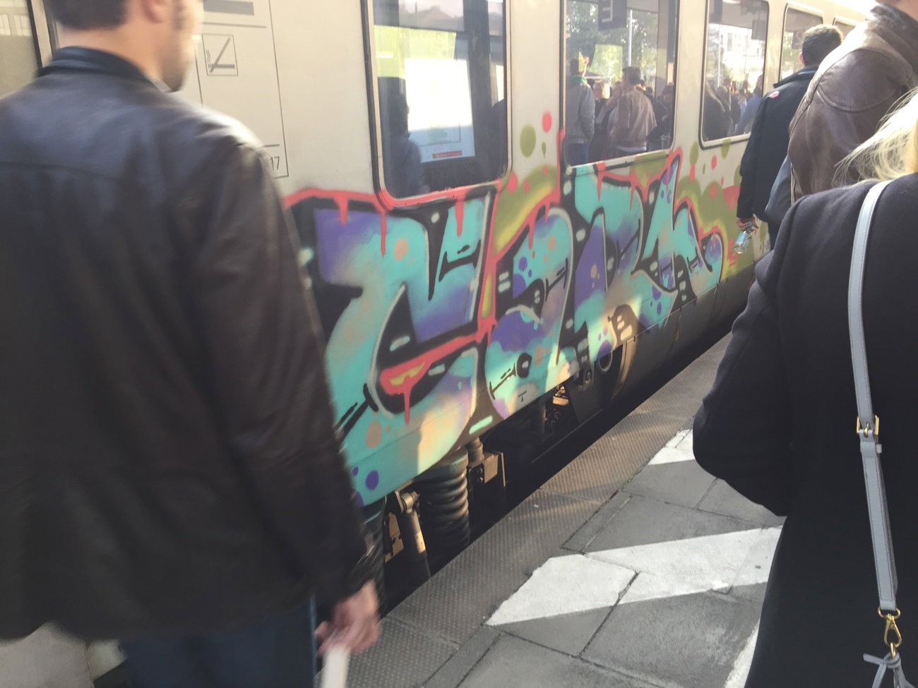 Graffiti Train in Bonn - Photo by Spie23 - carn (2020)