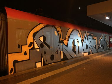 Graffiti Train in Köln - Photo by Spie23 (2016)