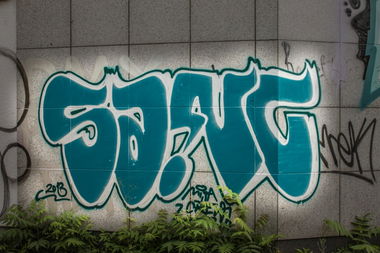 Graffiti Wall in Köln - Photo by Spie23 - sanc, mija (2013)