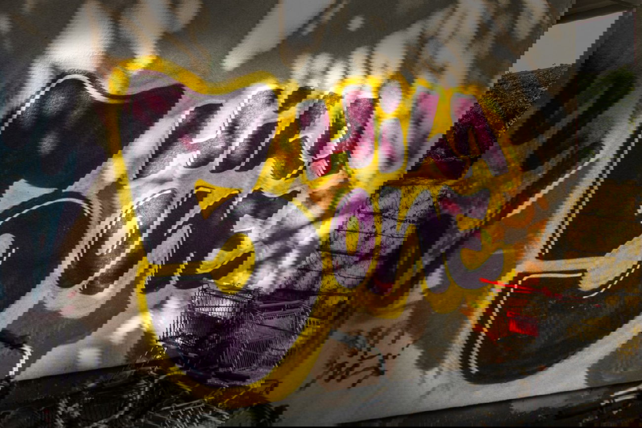 Graffiti Bombing in Köln - Photo by Spie23 - shila, sone