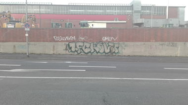 Graffiti Bombing in Köln - Photo by Spie23 - wilde, horde, wh