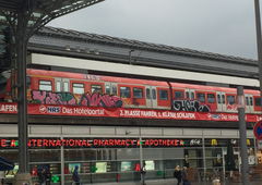Graffiti Train in Köln - Photo by Spie23 - venom, jones, ibes (2020)