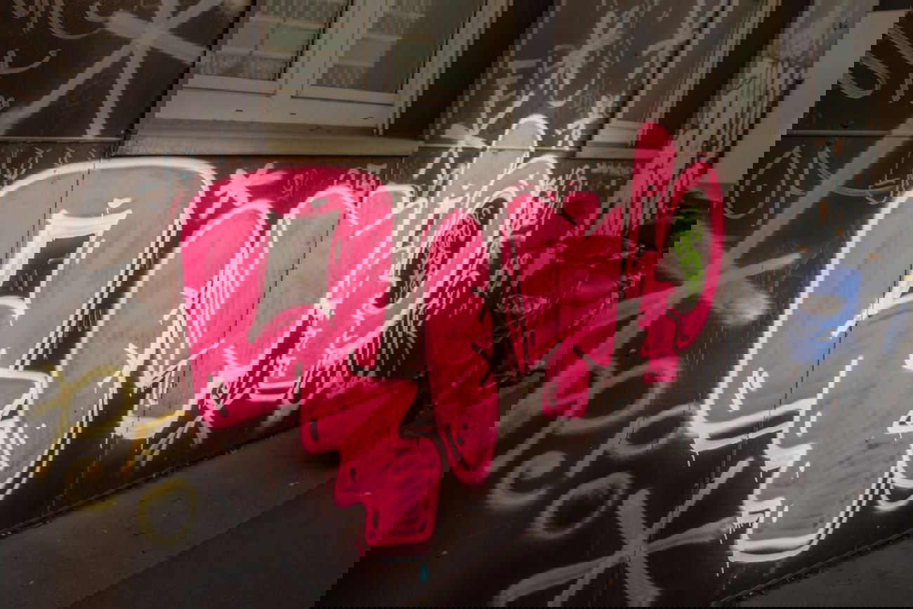 Graffiti Bombing in Köln - Photo by Spie23 - retro, imr (2014)