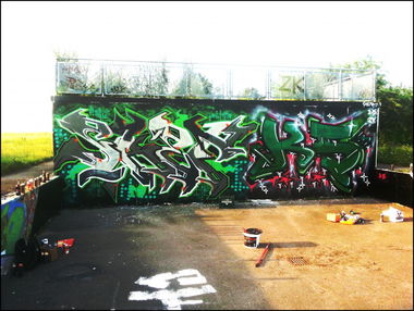 Graffiti Wall - Photo by Spitarone