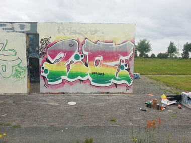 Graffiti Wall in Wolfen - Photo by Spitarone - 20, Wolfen, Bitterfeld