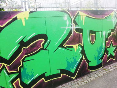 Graffiti Wall in Wolfen - Photo by Spitarone - 20, Wolfen, Bitterfeld