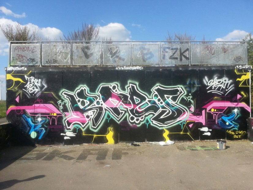 Graffiti Wall - Photo by Spitarone