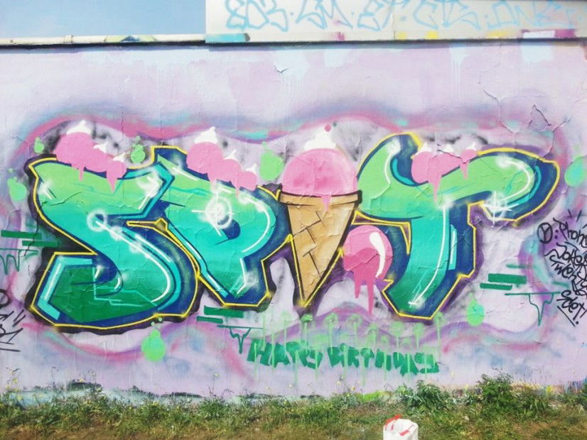 Graffiti Wall - Photo by Spitarone