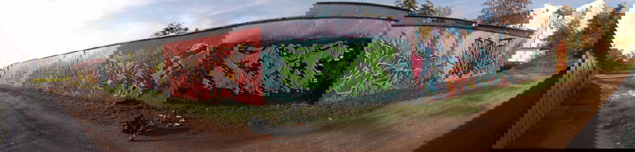 Graffiti Wall in Dessau-Roßlau - Photo by Spitarone - Spit, 20, ks (2013)