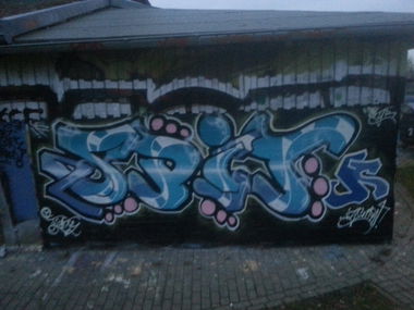 Graffiti Wall - Photo by Spitarone - spti, 20, ks (2013)