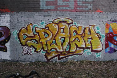 Graffiti Wall - Photo by Splash - berlin, wannsee, splash (2016)