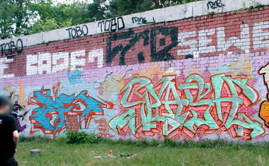 Graffiti Wall - Photo by Splash