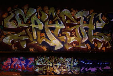 Graffiti Wall in Berlin - Photo by Splash - splash, srm, emil