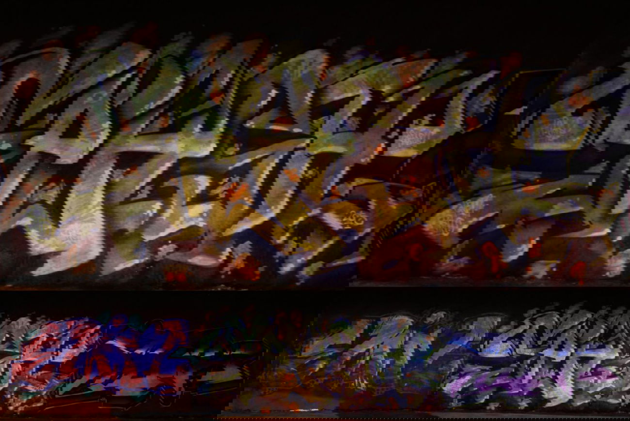 Graffiti Wall in Berlin - Photo by Splash - splash, srm, emil