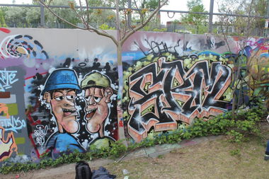 Graffiti Wall in Deutschland - Photo by Splash - srm, styles, representing