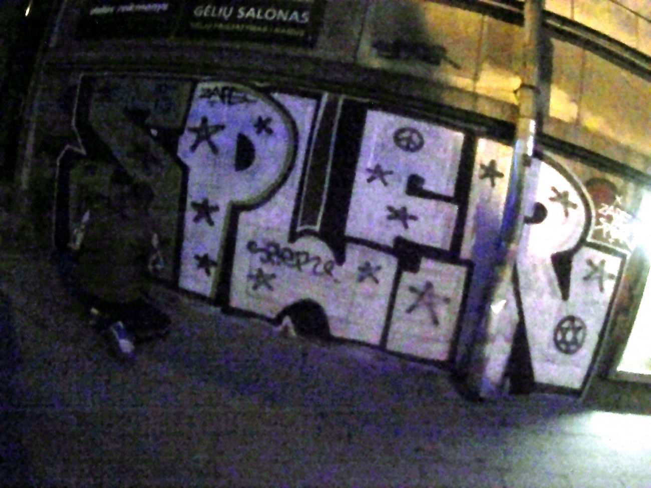 Graffiti Bombing - Photo by Splerundo1 - spler, sp, graffiti