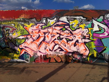Graffiti Wall - Photo by SpoRtsFreund - Dieq, SRF