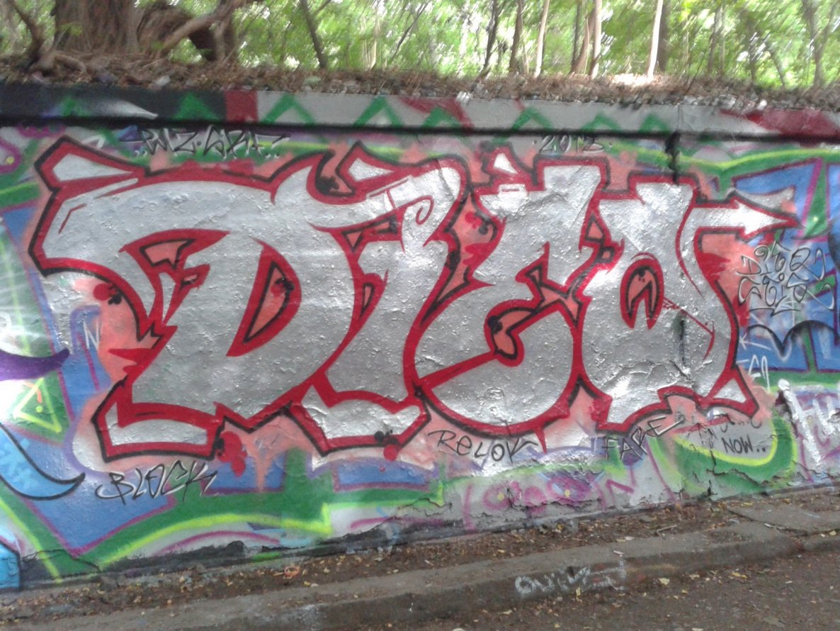 Graffiti Wall - Photo by SpoRtsFreund - Dieq, SRF