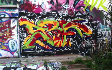 Graffiti Wall - Photo by SpoRtsFreund - SRF