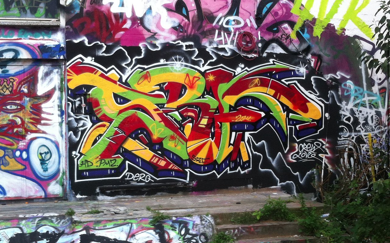 Graffiti Wall - Photo by SpoRtsFreund - SRF