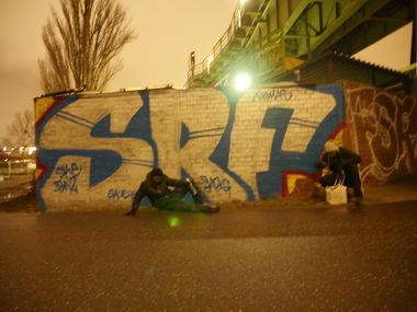 Graffiti Bombing - Photo by SpoRtsFreund - SRF