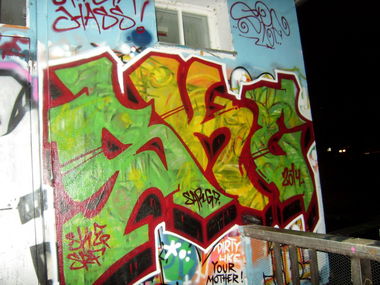 Graffiti Bombing - Photo by SpoRtsFreund - SKE