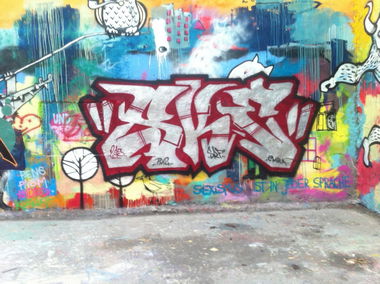 Graffiti Wall - Photo by SpoRtsFreund - SKE