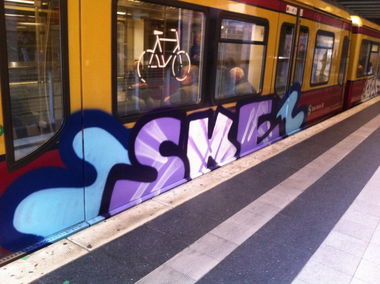 Graffiti Train - Photo by SpoRtsFreund - SKE