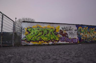 Graffiti Wall - Photo by SpoRtsFreund - Dieq, SRF, HD