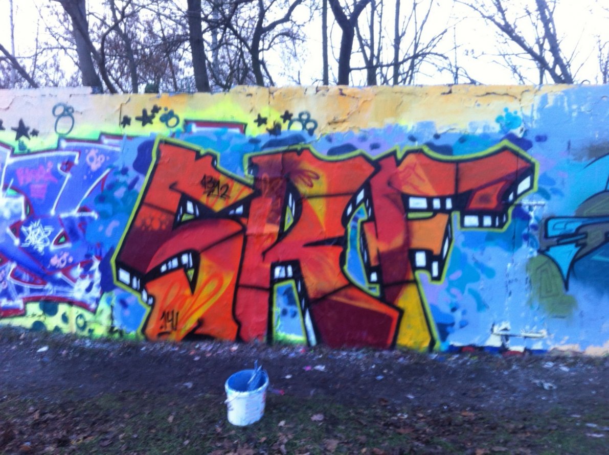 Graffiti Wall - Photo by SpoRtsFreund - SRF