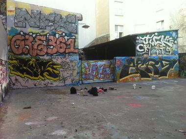 Graffiti Wall - Photo by SpoRtsFreund - Emra, SRF, HD
