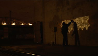 Graffiti Bombing - Photo by SpoRtsFreund - Gaucho, SRF