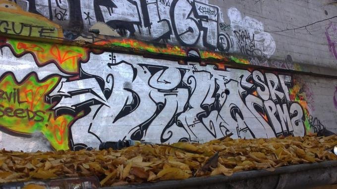 Graffiti Wall - Photo by SpoRtsFreund - Dieq, SRF, PMZ