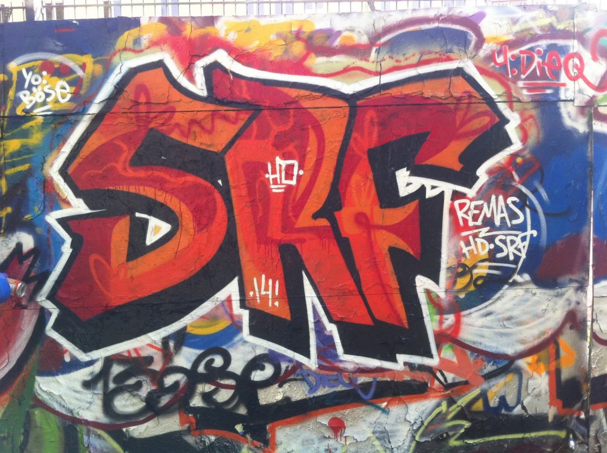 Graffiti Wall - Photo by SpoRtsFreund - SRF