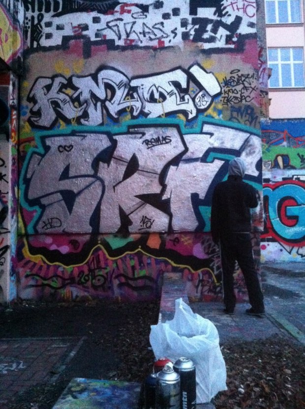 Graffiti Wall - Photo by SpoRtsFreund - SRF, KMO