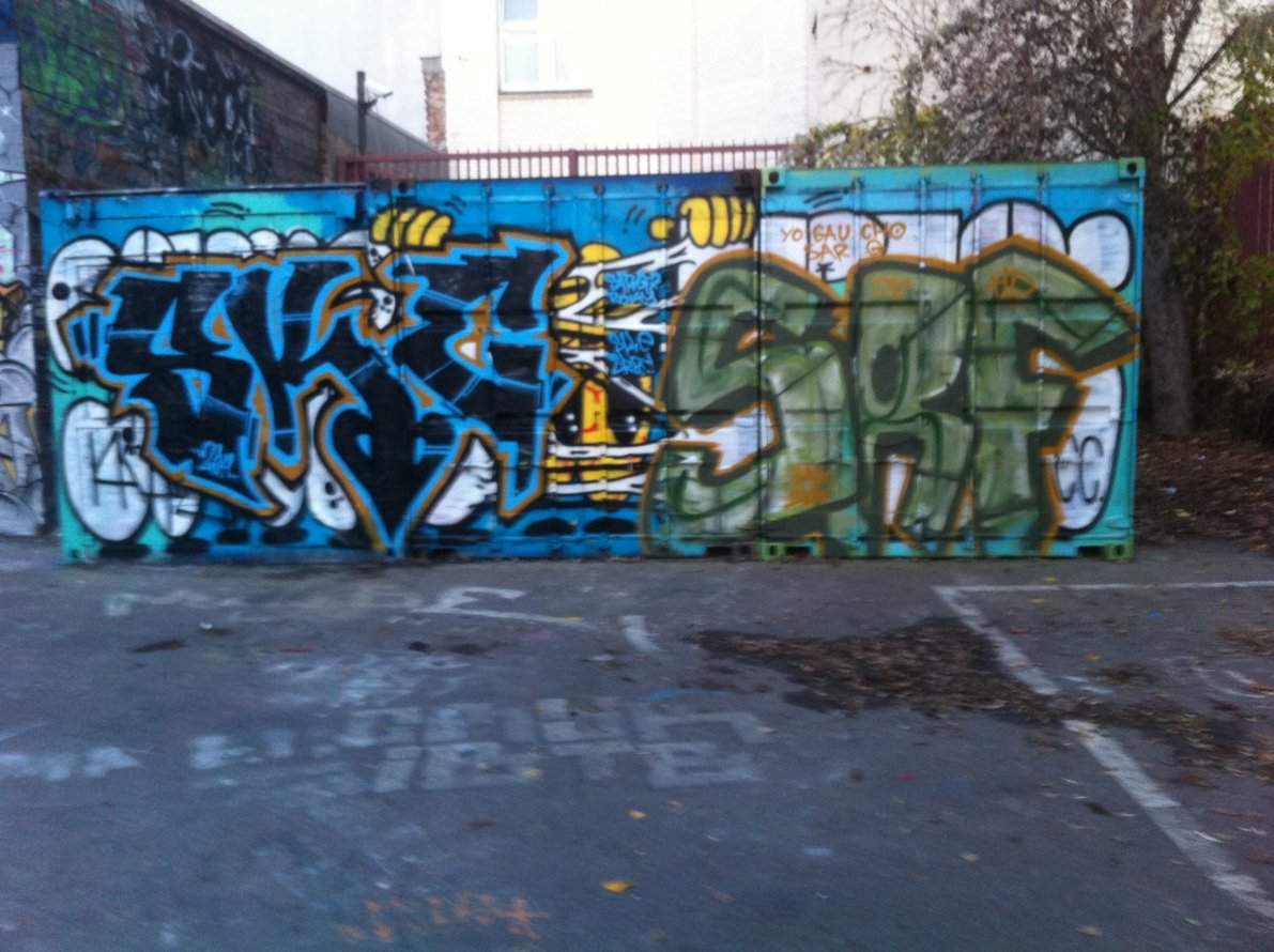 Graffiti Wall - Photo by SpoRtsFreund - SKE, SRF