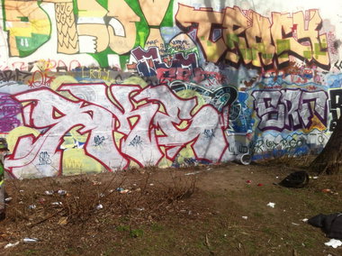 Graffiti Wall - Photo by SpoRtsFreund - SKE, SRF