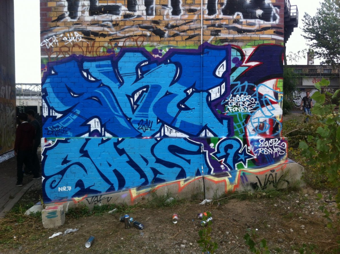 Graffiti Wall - Photo by SpoRtsFreund - SKE, SARG