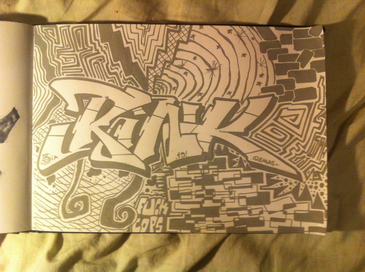 Graffiti Sketch - Photo by SpoRtsFreund - SRF, Remas