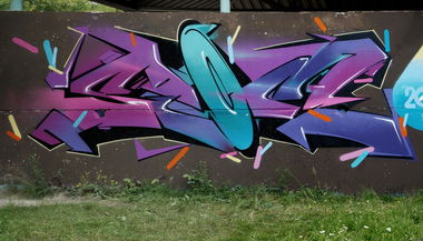 Graffiti Wall in Ekaterinburg - Photo by Spock - spock, arterrorcrew, wildstyle (2014)