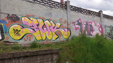 Graffiti Wall in Kolpino - Photo by Spoer - Spoer, Zwk, 72