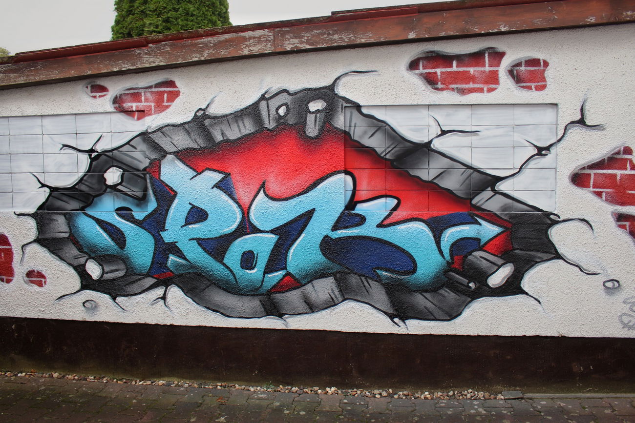 Graffiti Wall in Frankfurt (Oder) - Photo by Spok139 (2016)