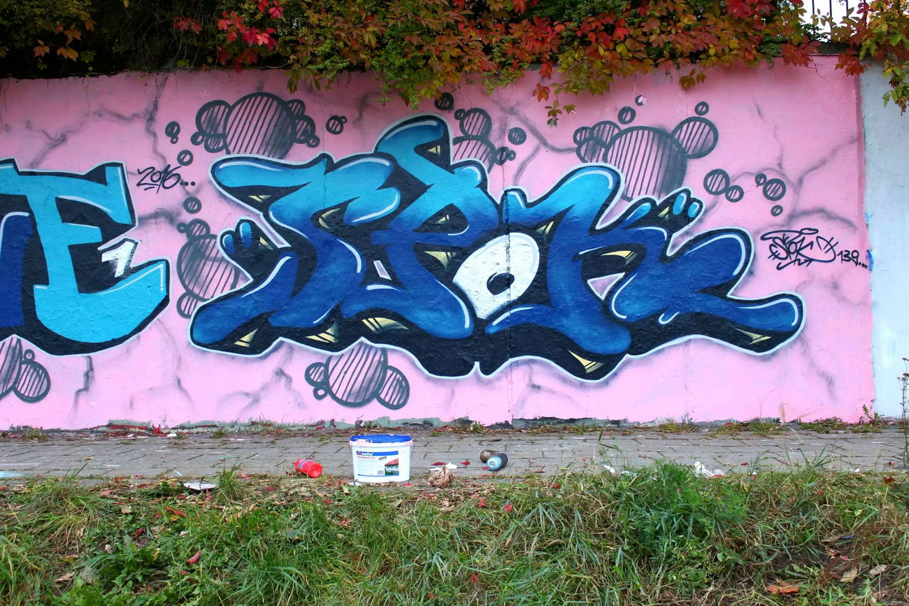 Graffiti Wall - Photo by Spok139 (2016)