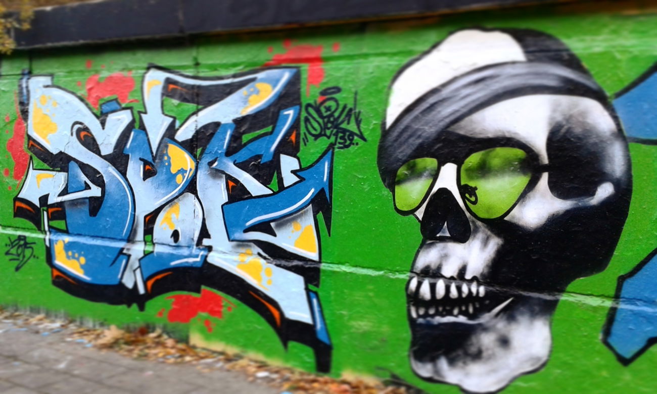 Graffiti Wall in Germany - Photo by Spok139 (2015)