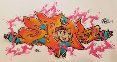 Graffiti Wall - Photo by Spok139 (2016)