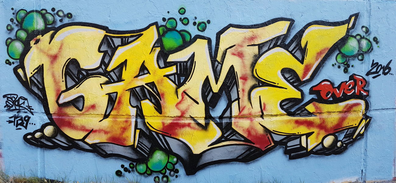 Graffiti Wall in Frankfurt (Oder) - Photo by Spok139 (2017)