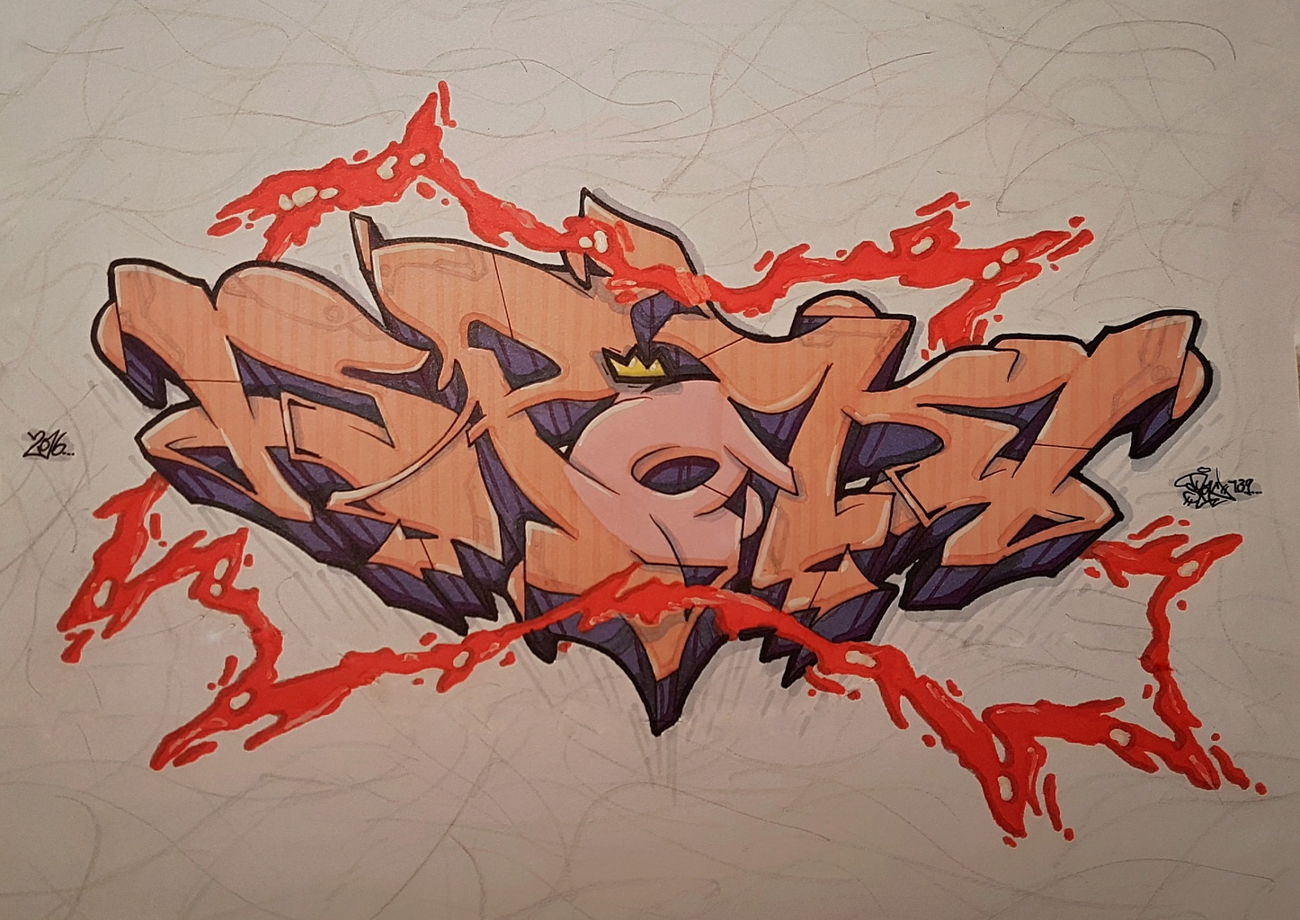 Graffiti Wall - Photo by Spok139 (2016)