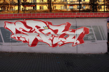 Graffiti Wall in Frankfurt (Oder) - Photo by Spok139 (2016)