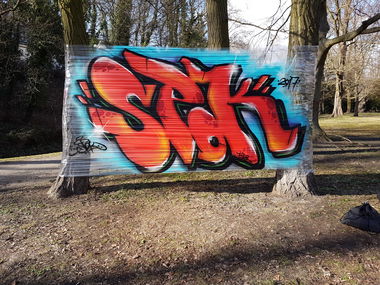 Graffiti Wall in Frankfurt (Oder) - Photo by Spok139 (2017)